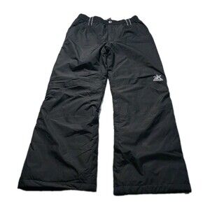 ZEROXPOSUR WOMEN'S PLUSH FLEECE LINED BLACK SNOW PANTS SIZE Large 14